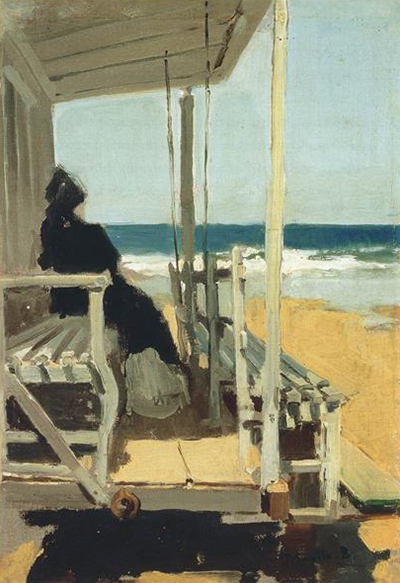 On San Sebastian Beach Joaquin Sorolla